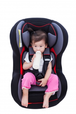 Child in car seat