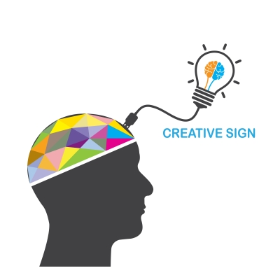 Creative sign, creative mind