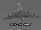 Climbing after takeoff