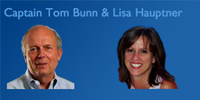 Captain Tom Bunn & Lisa Hauptner