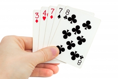 Hand of cards